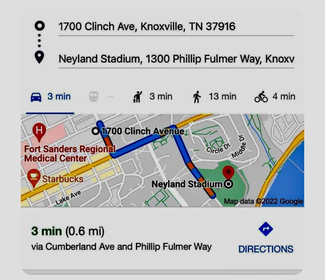 Condo Close To Stadium And Free Parking Knoxville Eksteriør billede